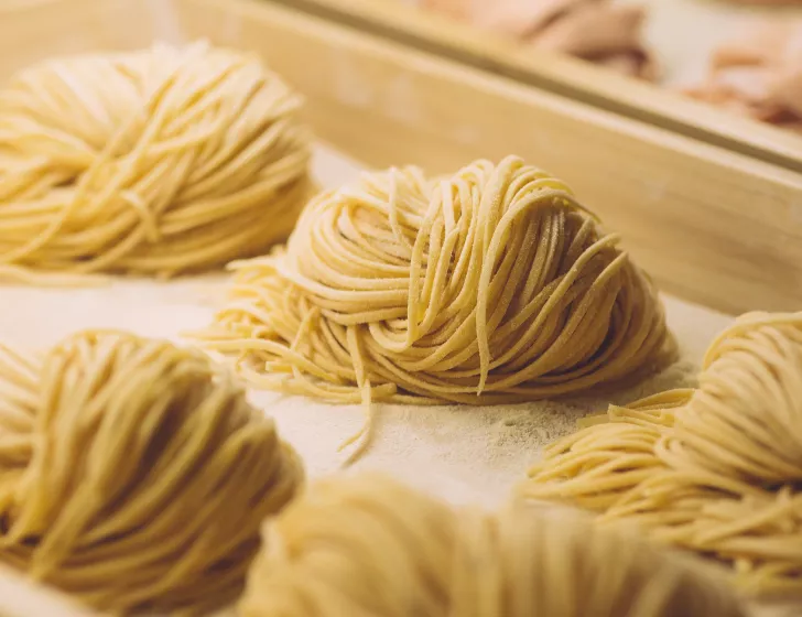 Cordon Bleu maison & Orrechiette aux champignons de Paris