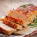 Pain de viande maison , Ratatouille de Nice & grenailles.