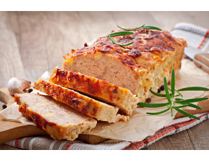 Courge de Nice farcie à la Viande, sauce tomates & Pâtes Grecques.