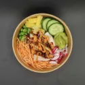 Poke bowl au Poulet pané.