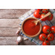 Courge de Nice farcie à la Viande, sauce tomates & Pâtes Grecques.