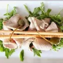 Salade de Pâtes façon Thon Vitello, câprons, roquette & Grissini