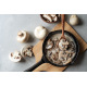 Cordon Bleu maison & Orrechiette aux champignons de Paris